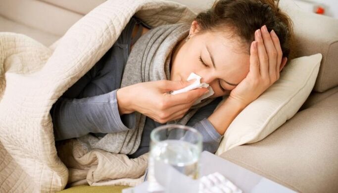 raffreddore come causa di dolori articolari