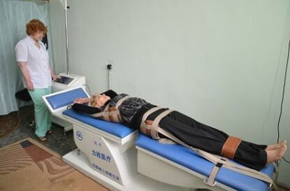trazione spinale per osteocondrosi toracica